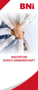 BNI Roll Up "Wachstum durch Gemeinschaft 2"